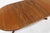 Brown Vintage Danish Round Extendable Dining Table in Teak, 1960s For Sale - Image 8 of 9