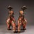 Late 19th Century Pair of Antique Cloisonné Enamel Pixiu Statues, Mythical Beast Figures, 2.6kg Each For Sale - Image 5 of 9