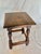 Early 20th Century French Walnut Stool For Sale - Image 11 of 12