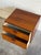 1960s Rosewood Nightstand Side Table With Two Drawers Made in Denmark Mid-Century Modern 1960s For Sale - Image 5 of 9