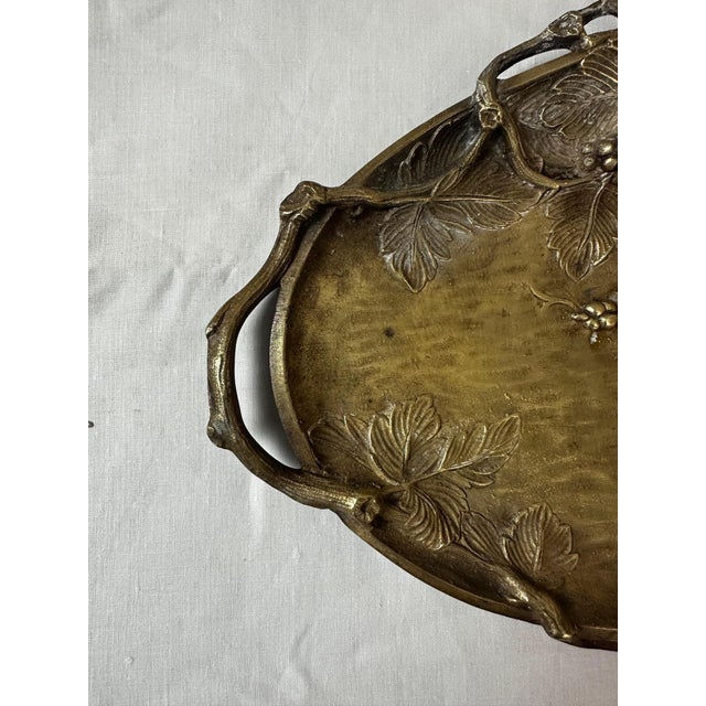 Antique Art Nouveau Trinket Tray, 1890s For Sale - Image 4 of 11