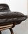 Set of Bamboo and Leather Lounge Chair and Ottoman, 1970s For Sale - Image 9 of 18
