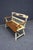 Hitchcock Style Painted Maple Bench With Floral Decoration For Sale - Image 9 of 11
