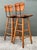 Arthur Umanoff Vintage MCM Slat Swivel Bar Stools After Arthur Umanoff For Sale - Image 4 of 12