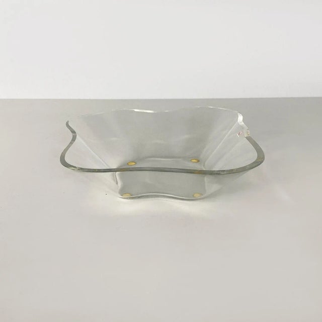Finnish Modern Glass Bowl attributed to Alvar Aalto for Iittala, 1990s For Sale - Image 6 of 11