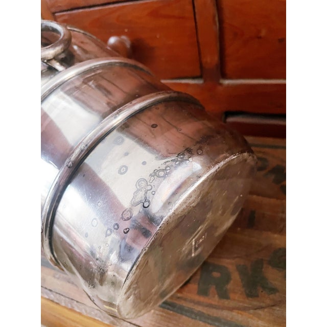 Silver 1913 Silver Champagne Bucket From a Hudson Navigation Company Steamship For Sale - Image 8 of 9