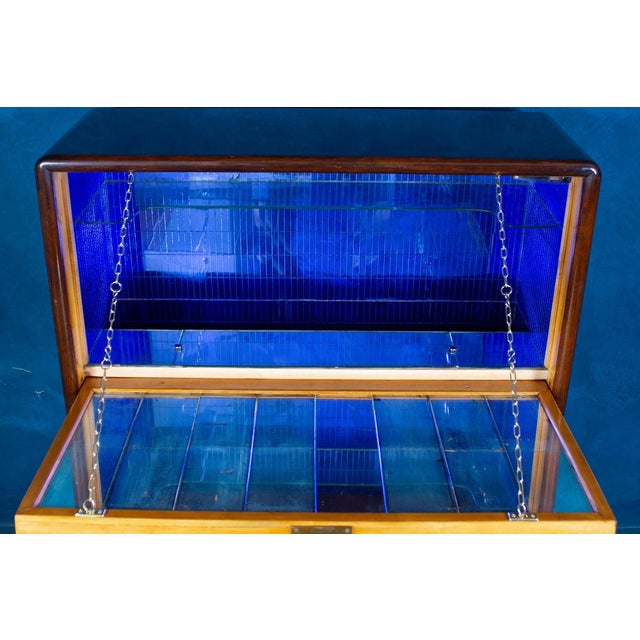 Mid-Century Italian Bar Cabinet attributed to Osvaldo Borsani by Osvaldo Borsani, 1940s For Sale - Image 13 of 17