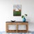 On the Outskirts by Justin Wheatley | Acrylic on Canvas White Barn in Open Field For Sale - Image 11 of 11
