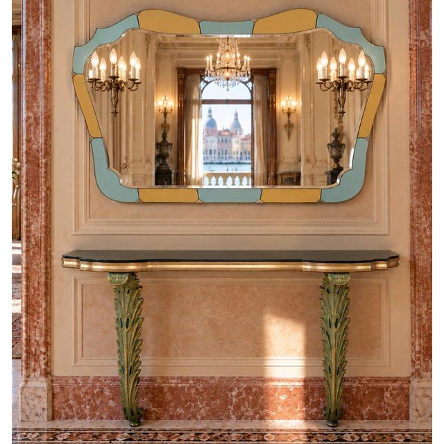 Art Deco Console Table with Matching Mirror, 1930s For Sale - Image 9 of 13