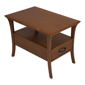 Transitional Style Cherry End Table