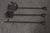 Black Vintage Hand-Forged Iron Fireplace / Fire Tool Set With Poker, Shovel, and Brush For Sale - Image 8 of 16