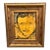 A. Avner Original Expressionist Portrait Painting in Antique-Style Giltwood Frame, Estate Provenance For Sale