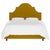 Classic curves wrapped in smooth upholstery, then accented with elegant ornamental nailheads, gives this Upholstered Bed...