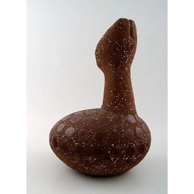 Ceramic Figures by Thomas Hellström for Nittsjö, 1960s, Set of 2 For Sale - Image 3 of 7