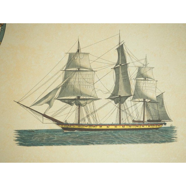 Sphère de Copernic et Navires navals Chart by Cimera For Sale - Image 5 of 7