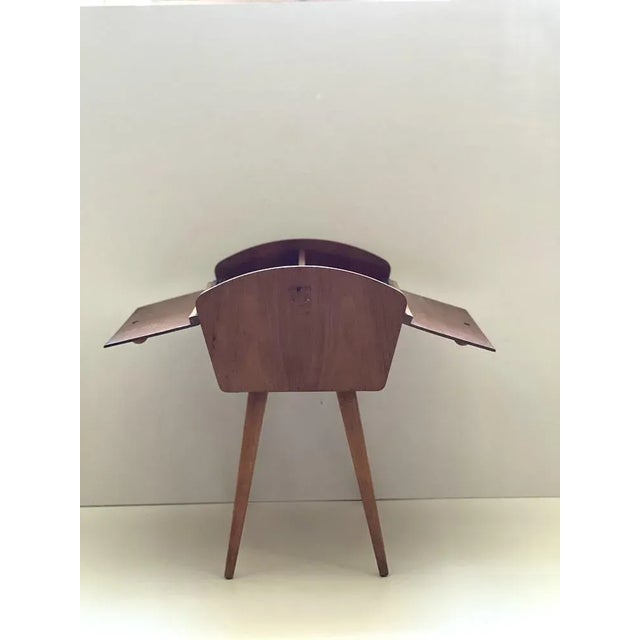 Vintage Ash Sewing Box, 1960s For Sale - Image 9 of 11