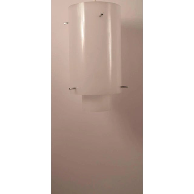 Plastic Acrylic Hanging Fixtures by Paul Mayen For Sale - Image 7 of 11