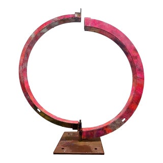 Large Sculpture - Painted Iron and Steel For Sale