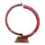 Painted Iron and Steel Sculpture For Sale