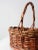 Vintage Wicker Handle Basket For Sale - Image 6 of 10