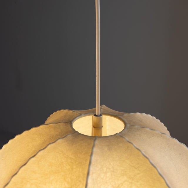 Cocoon Pendant Lamp, 1960s For Sale - Image 4 of 13