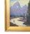 Silvio Silvestri, Listed Artist (1948-2018) Yosemite Valley California Fly-Fishing Landscape Painting W/ Ornate Antiqued Gold Frame For Sale In Los Angeles - Image 6 of 10