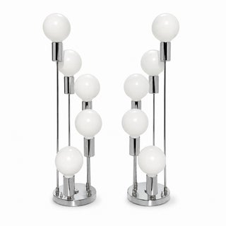 Robert Sonneman Cascade Table Lamps - a Pair For Sale