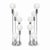 Robert Sonneman Cascade Table Lamps - a Pair For Sale