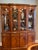 2020s Four Door Traditional Georgian Mahogany Breakfront China Cabinet/Bookcase by Leighton Hall For Sale - Image 5 of 9
