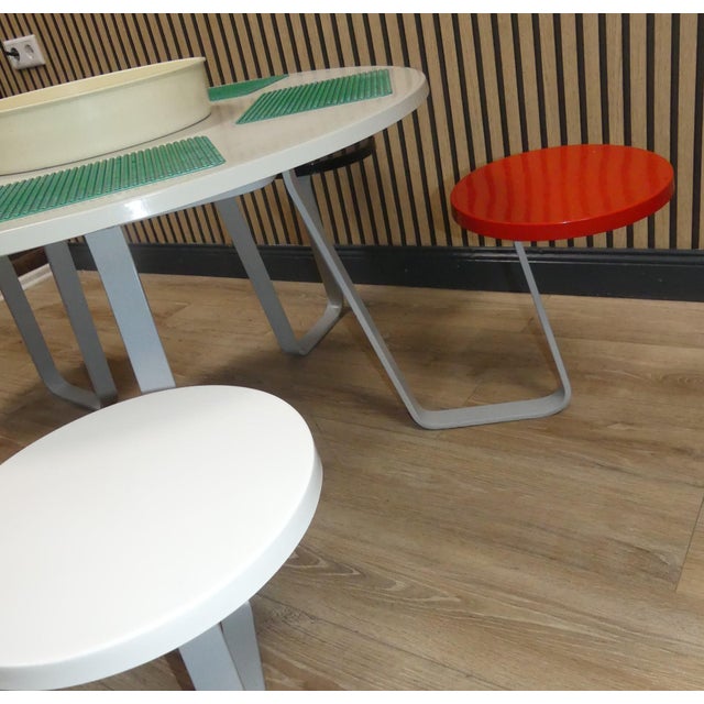 White Children's Table, 1980s For Sale - Image 8 of 14