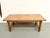 Oak and Cherry Table, 1970s For Sale - Image 3 of 18