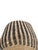 2020s Large Handwoven Vietnamese Seagrass Basket in Black & Natural Woven Pattern For Sale - Image 5 of 6