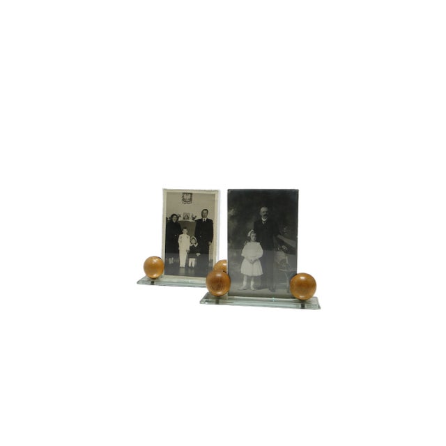 Art Deco Figurative Frames, Belgium, 1930s, Set of 2, in Flawless conditions. Designed 1920 to 1949