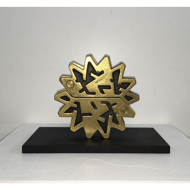 Bruno Chersicla, Ruota / Wheel, 1980, Painted Metal For Sale - Image 14 of 18