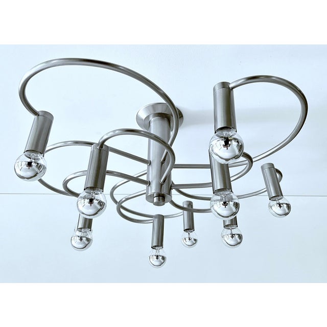 Large Vintage Helix Ceiling Light from Cosack For Sale - Image 11 of 15