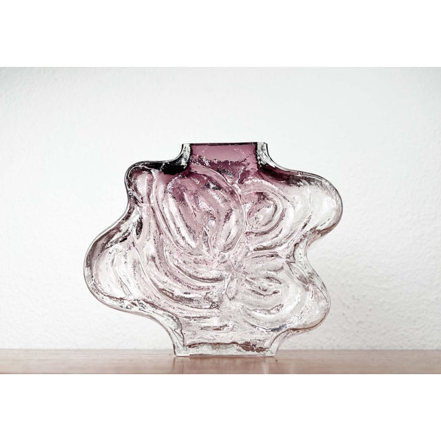 Mid-Century Modern Art Glass Vase by Kai Blomqvist for Kumela, Finland, 1960s For Sale - Image 13 of 18
