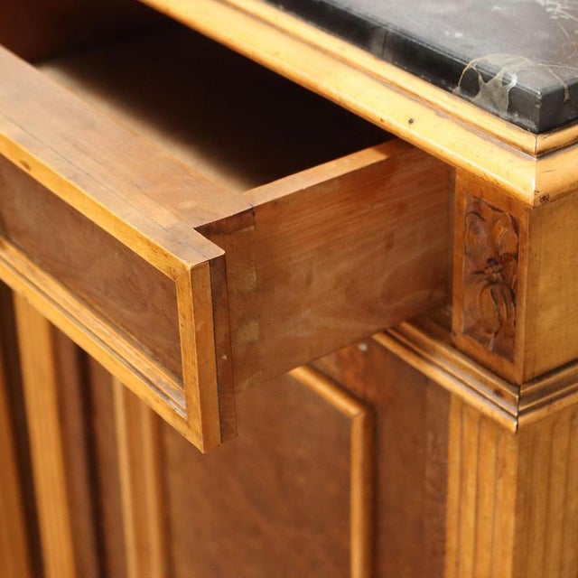 Liberty Bedside Tables in Marble, Set of 2 For Sale - Image 4 of 12