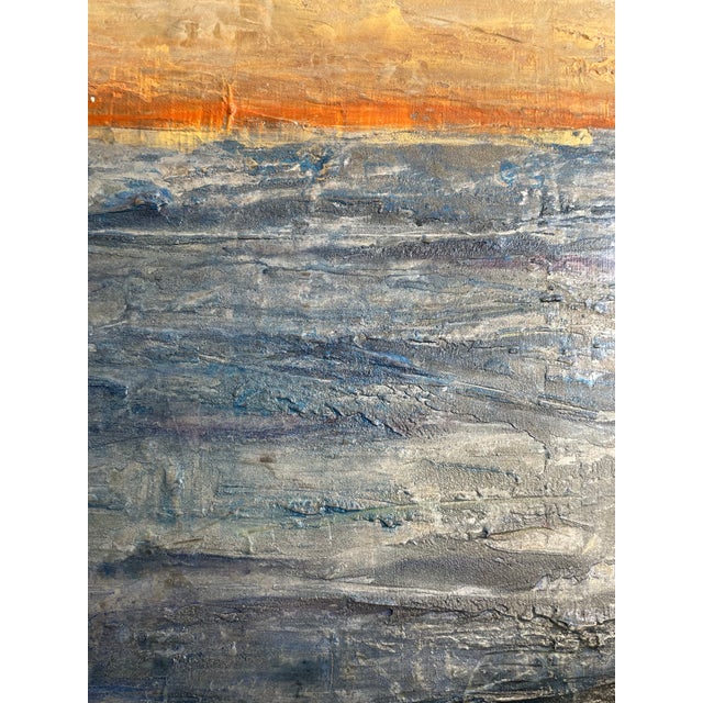 2020s Original Painting, Acrylic and Textural Materials on Wood Panel. For Sale - Image 5 of 12