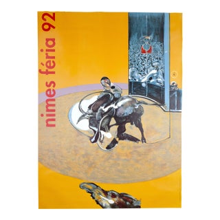Francis Bacon Feria Nimes 1969/1992 Original Serigraphie Large For Sale