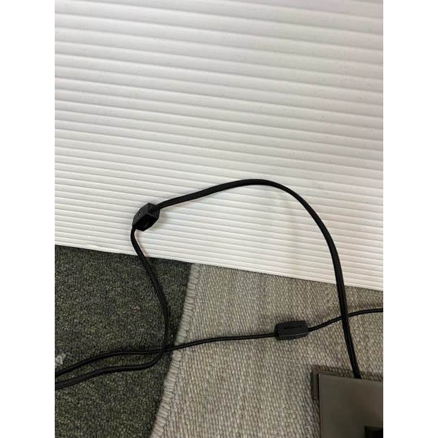 Bronze Ian K. Fowler for Restoration Hardware Utilitaire Bronze Table Lamps, Pair For Sale - Image 8 of 12