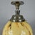 Art Deco Opaline Glass and Nickel Ball Flush Mount with Tassel, Germany, 1930s For Sale - Image 3 of 18
