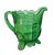 This is an antique Early American Pressed Glass (EAPG) berry set in the "Dewey" pattern (also known historically as Flower...