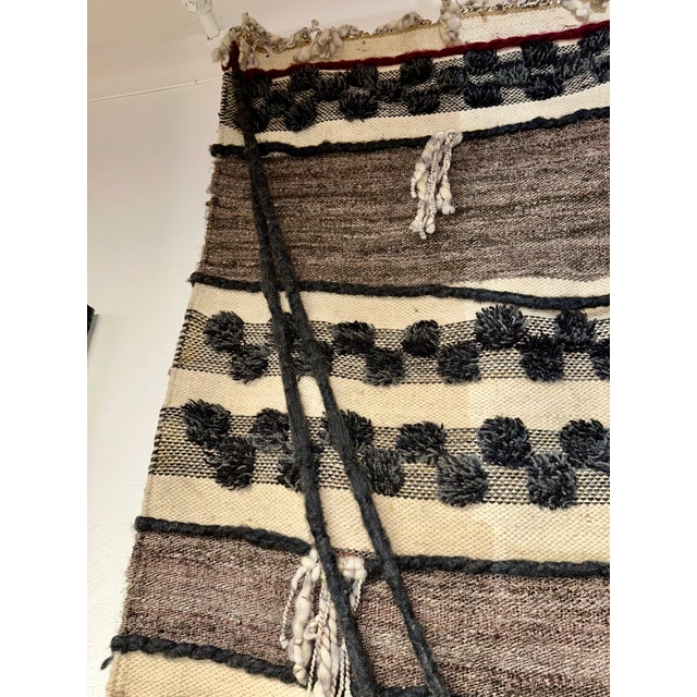 1970’s Vintage Wool Weaving For Sale - Image 15 of 17