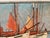 Vintage French Impressionist Harbor Scene Oil Painting, Lucien Lefebvre-Foinet Frame For Sale - Image 11 of 17