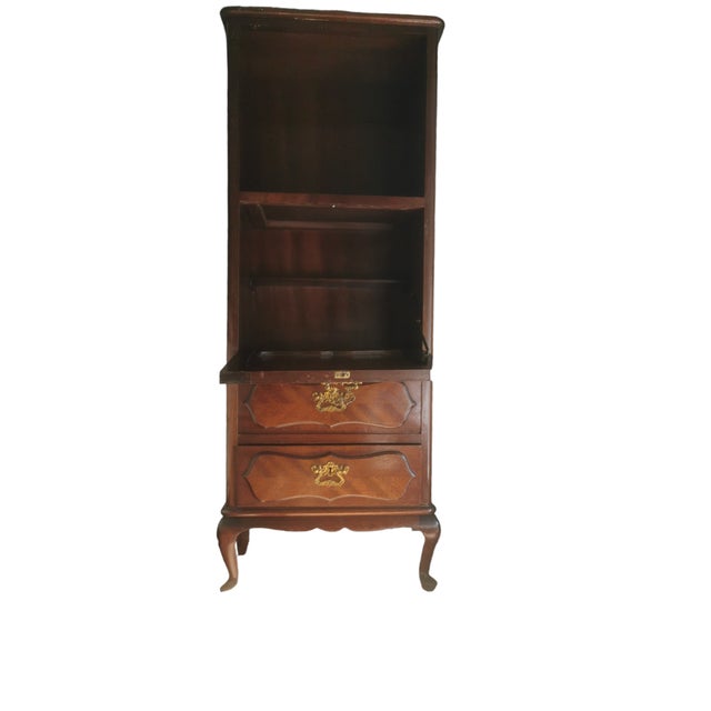 this little cabinet has been given a new polished. adorable. fits easily anywhere.