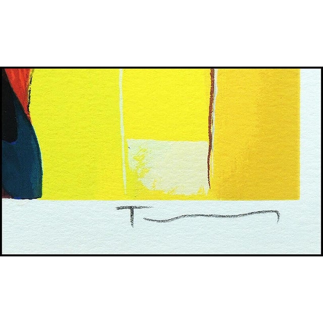 Post Impressionist Late 20th Century Tea Time, Itzchak Tarkay For Sale - Image 3 of 5