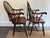 Mid 19th Century Antique American Windsor Chairs, a Pair For Sale - Image 5 of 13