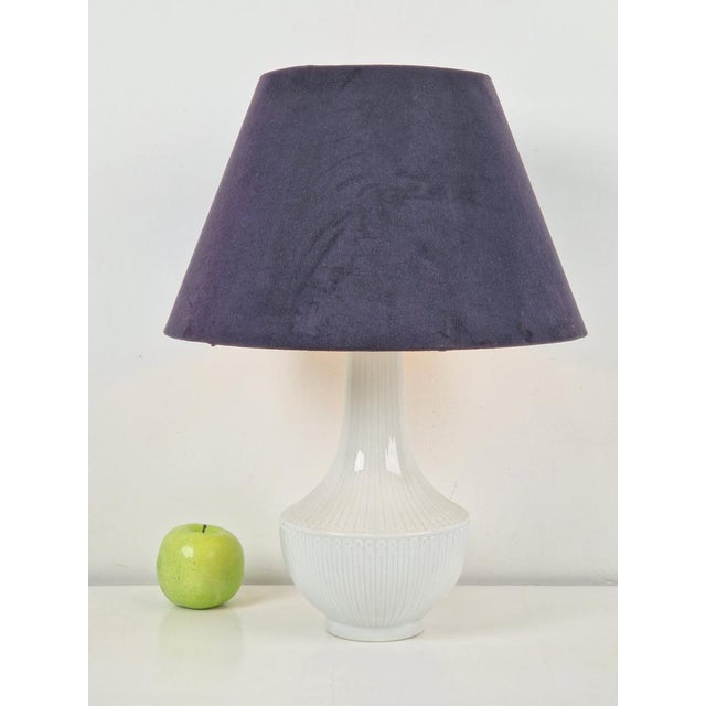 Ceramic Porcelain Hutschenreuther Table Lamp, 1960s For Sale - Image 7 of 11