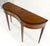 Satinwood Very Fine Inlayed Serpentine Front One Drawer Console Sofa Table MINT! For Sale - Image 16 of 16