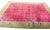 1920s 1920s Raspberry Pink Open Field Floral Antique Chinese Art Deco Carpet Wool Rug For Sale - Image 5 of 12